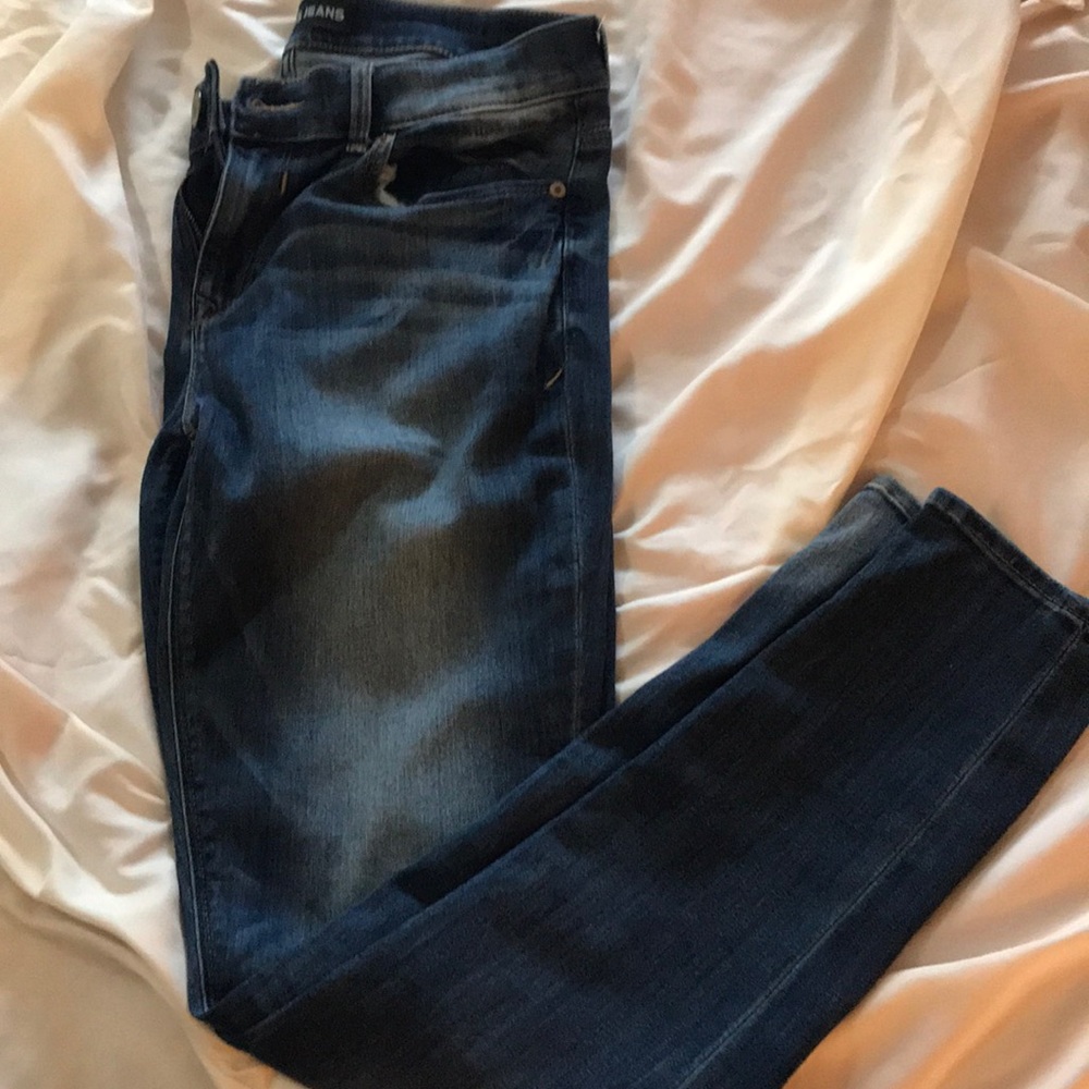 Gently Used Express Jeans size 8R mid rise